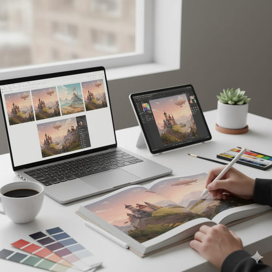 E-book Illustrations